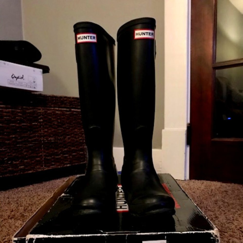 Original Tall Hunter Wellington Rain Boots